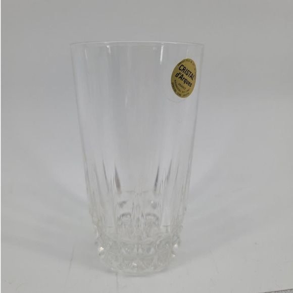 Longchamp French Cristal d'Arques Genuine Lead Crystal Drinking Glasses New - Picture 3 of 6